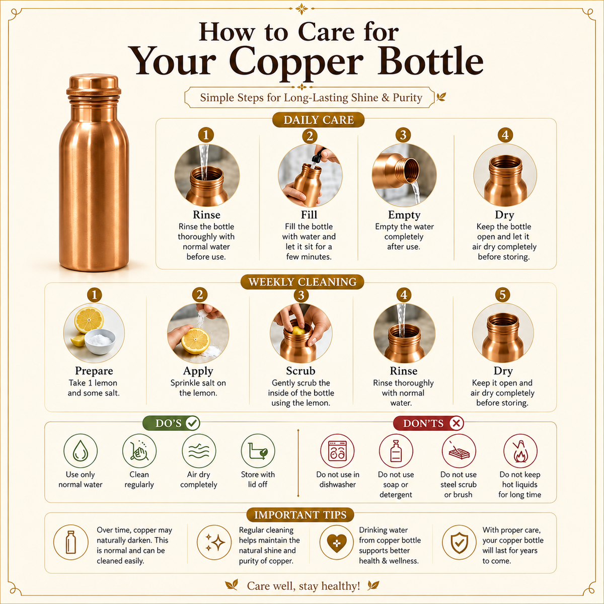 Copper Bottle