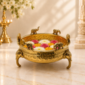 Brass Elephant Urli