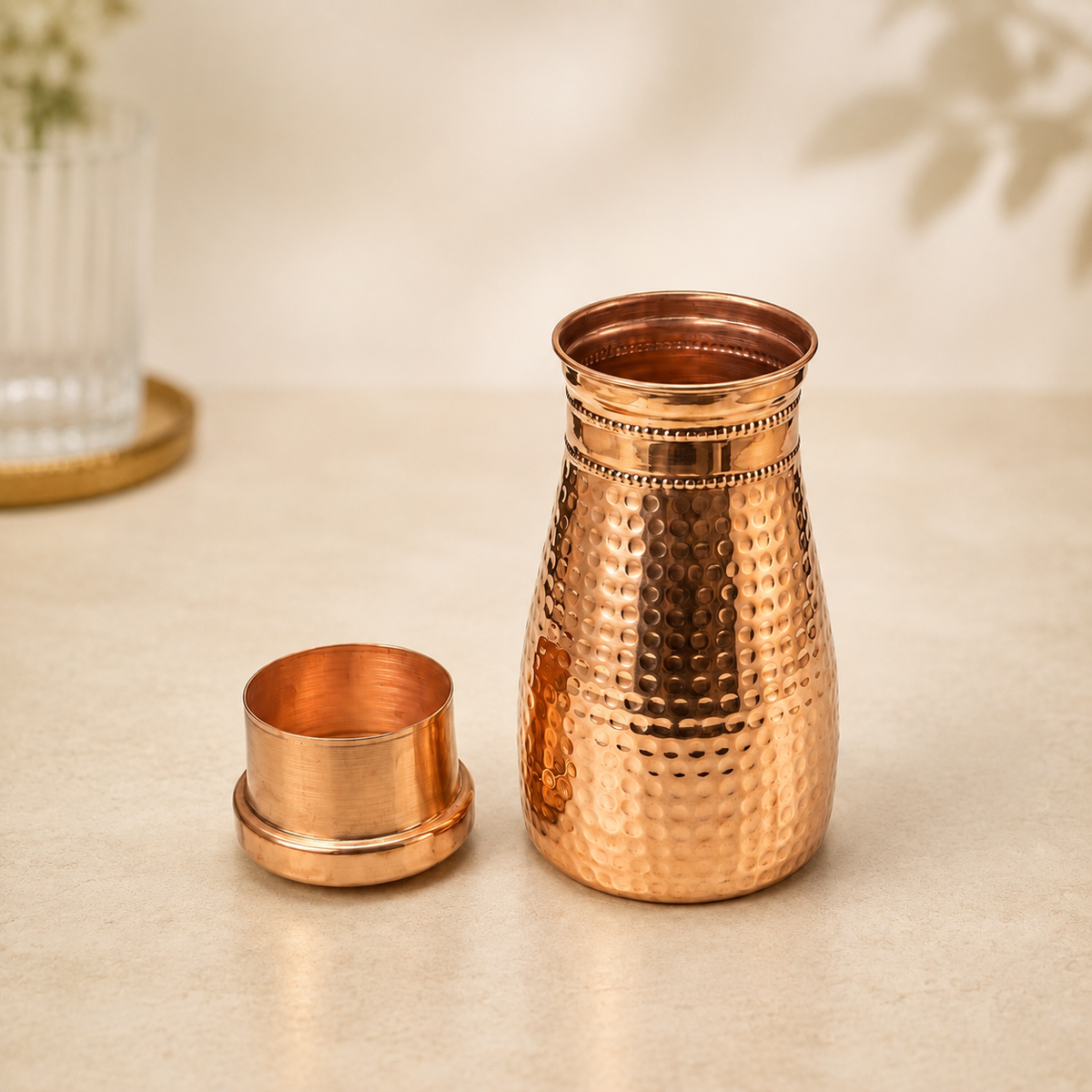 Copper Rajawadi Jar