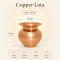 Copper Lota / Kalash