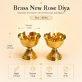 Brass New Rose Payali / Diya