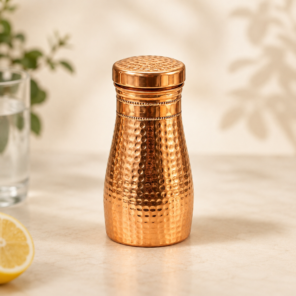 Copper Rajawadi Jar