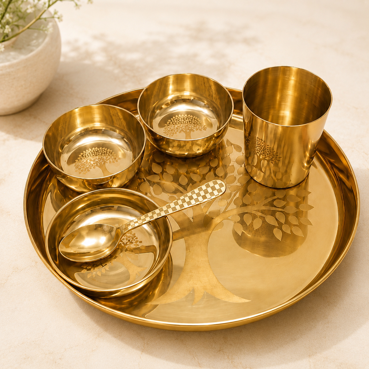 Kansa Thali Set