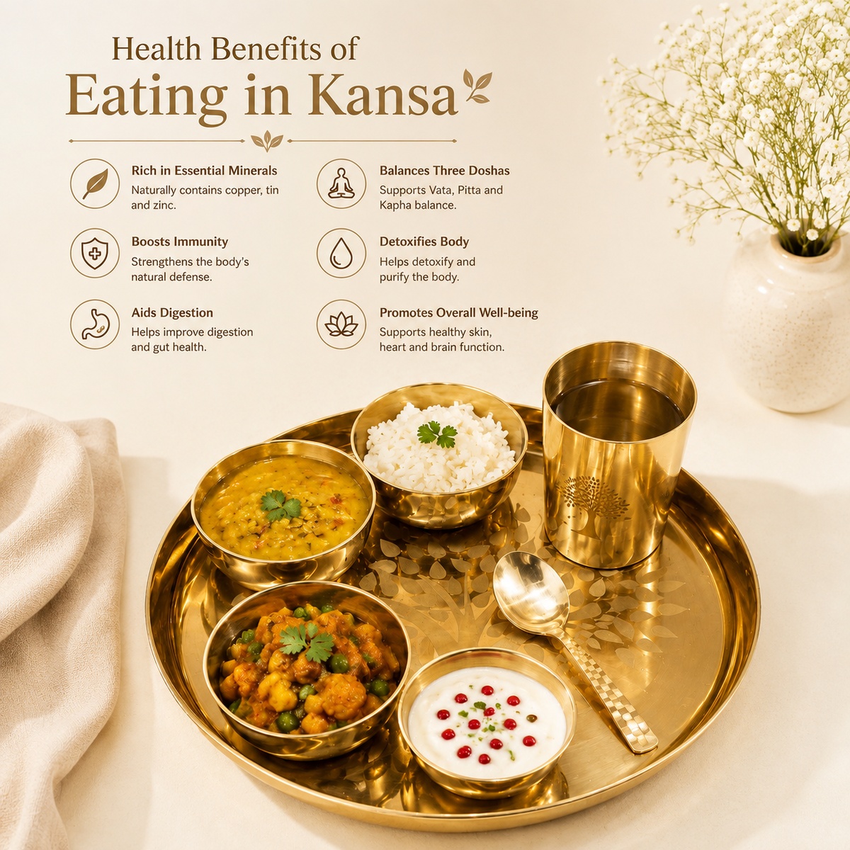 Kansa Thali Set