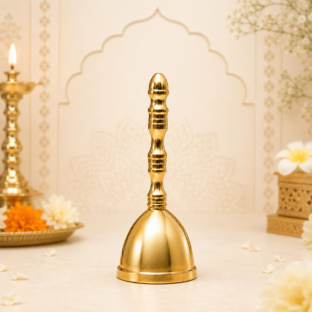 Brass PVD Coating Hand Bell
