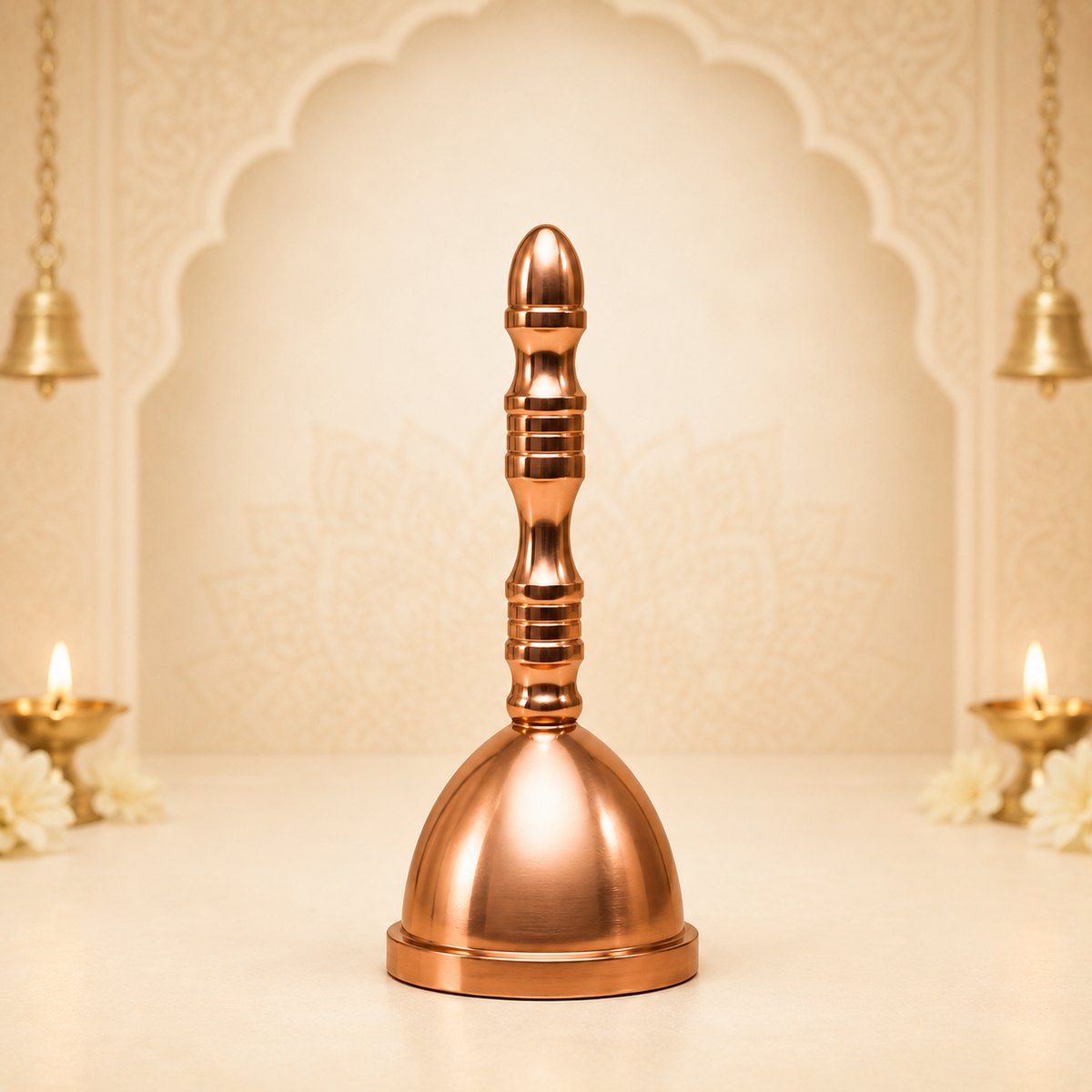 Brass PVD Coating Hand Bell