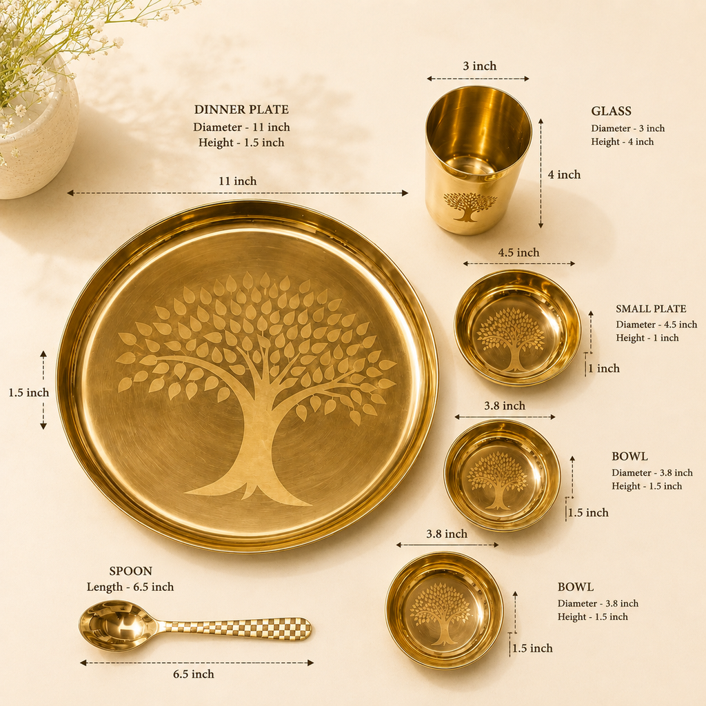 Kansa Thali Set