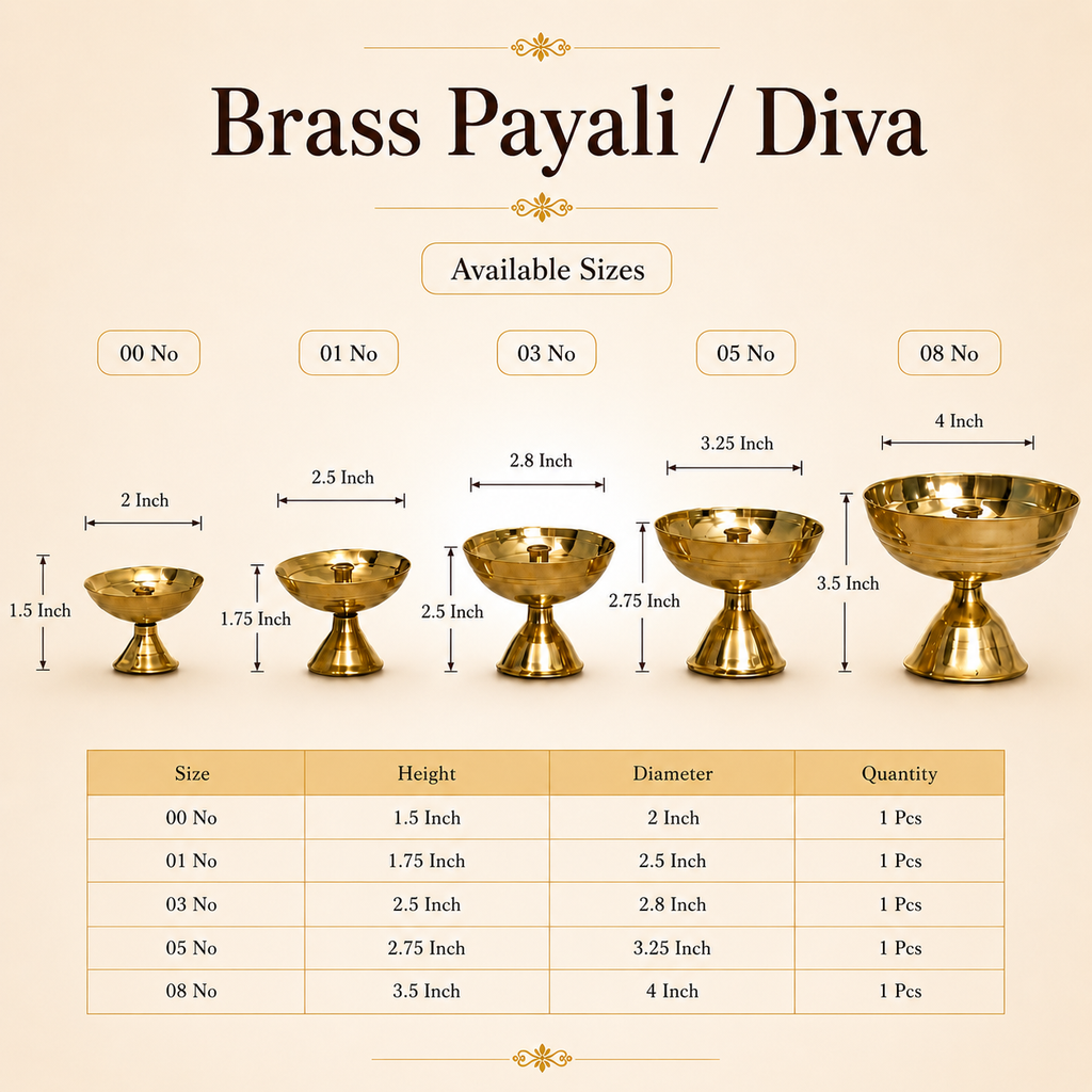 Brass Payali / Diya