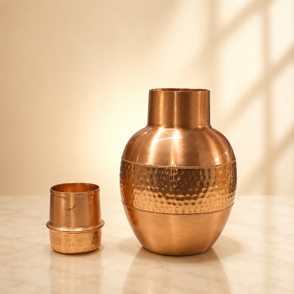 Copper Apple Jar
