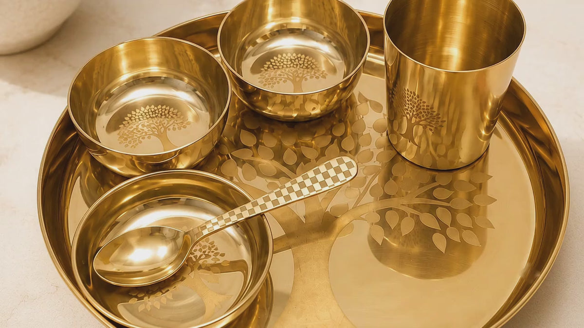 Kansa Thali Set